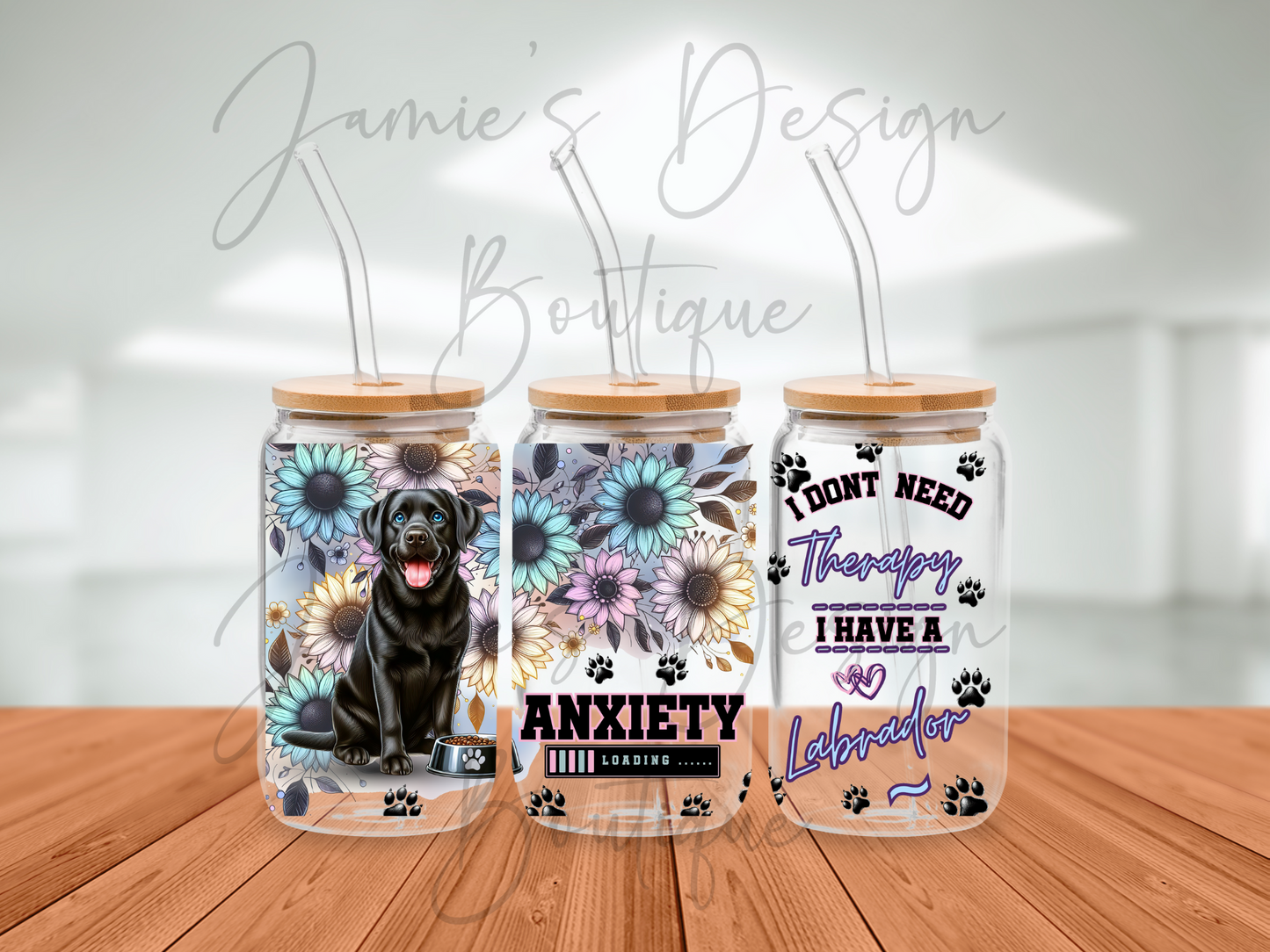 16oz Libby Wrap Anxiety loading Labrador