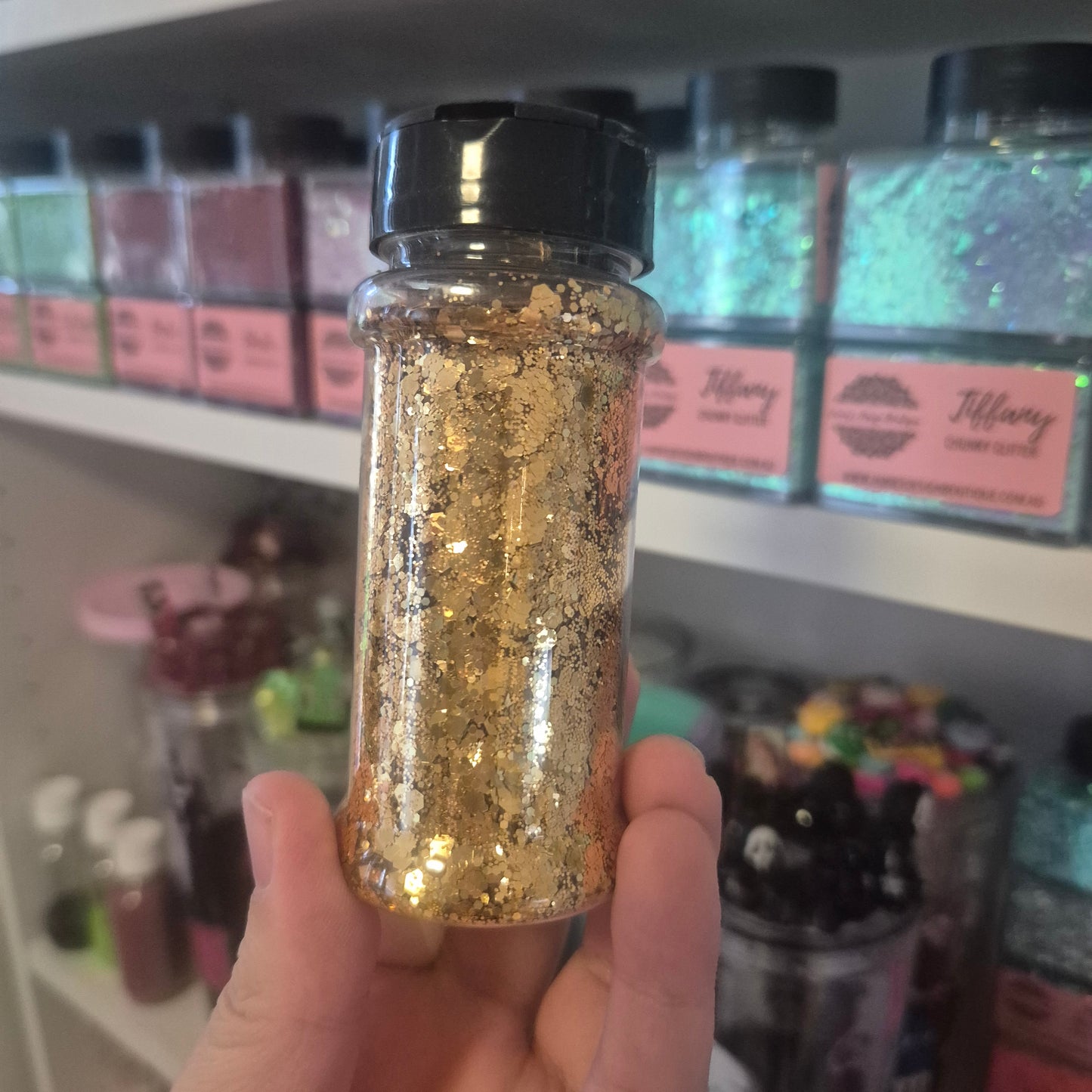 Chunky Glitter 56gram Richie Gold
