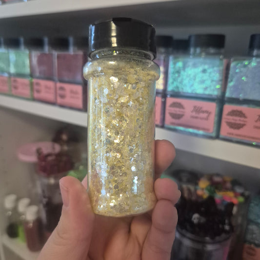 Chunky Glitter 56gram Yellow Diamond