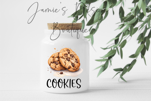 Cookies Canister UV DTF Decal (2 sizes)