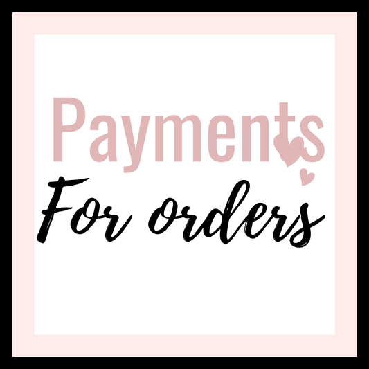 Payments for orders
