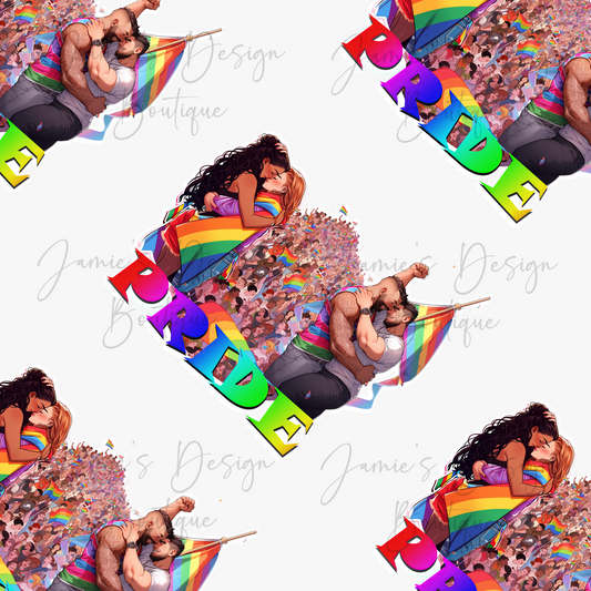 Single Decal UV DTF LGBTQ Pride 8cm Exclusive